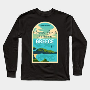 Navagio Beach, Zakynthos - Paradise Long Sleeve T-Shirt